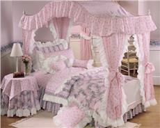 COUNTRY FESTIVAL Bedding for Kids-Girls Bedskirt
